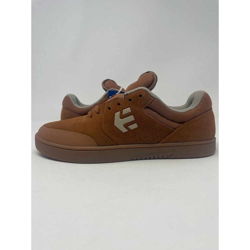 Etnies Marana Skateboarding Shoes Brown Tan Men's Size 8 Brand New