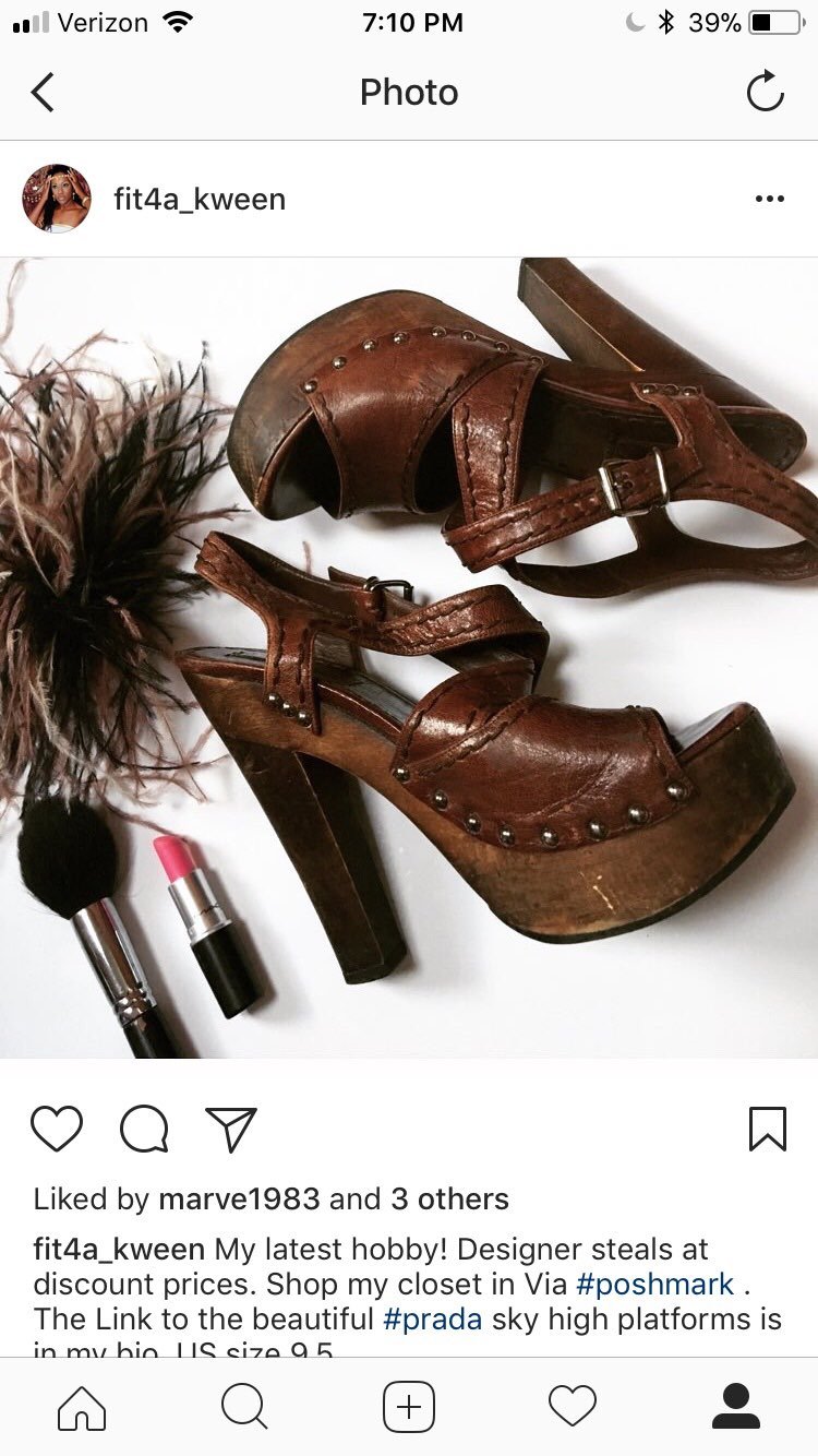 Sky High Prada Chunky Platforms