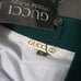 Mens White Polo Shirt Luxury Italian Green Red Stripes Crest Logo Golf Casual XL