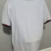Mens White Polo Shirt Luxury Italian Green Red Stripes Crest Logo Golf Casual XL