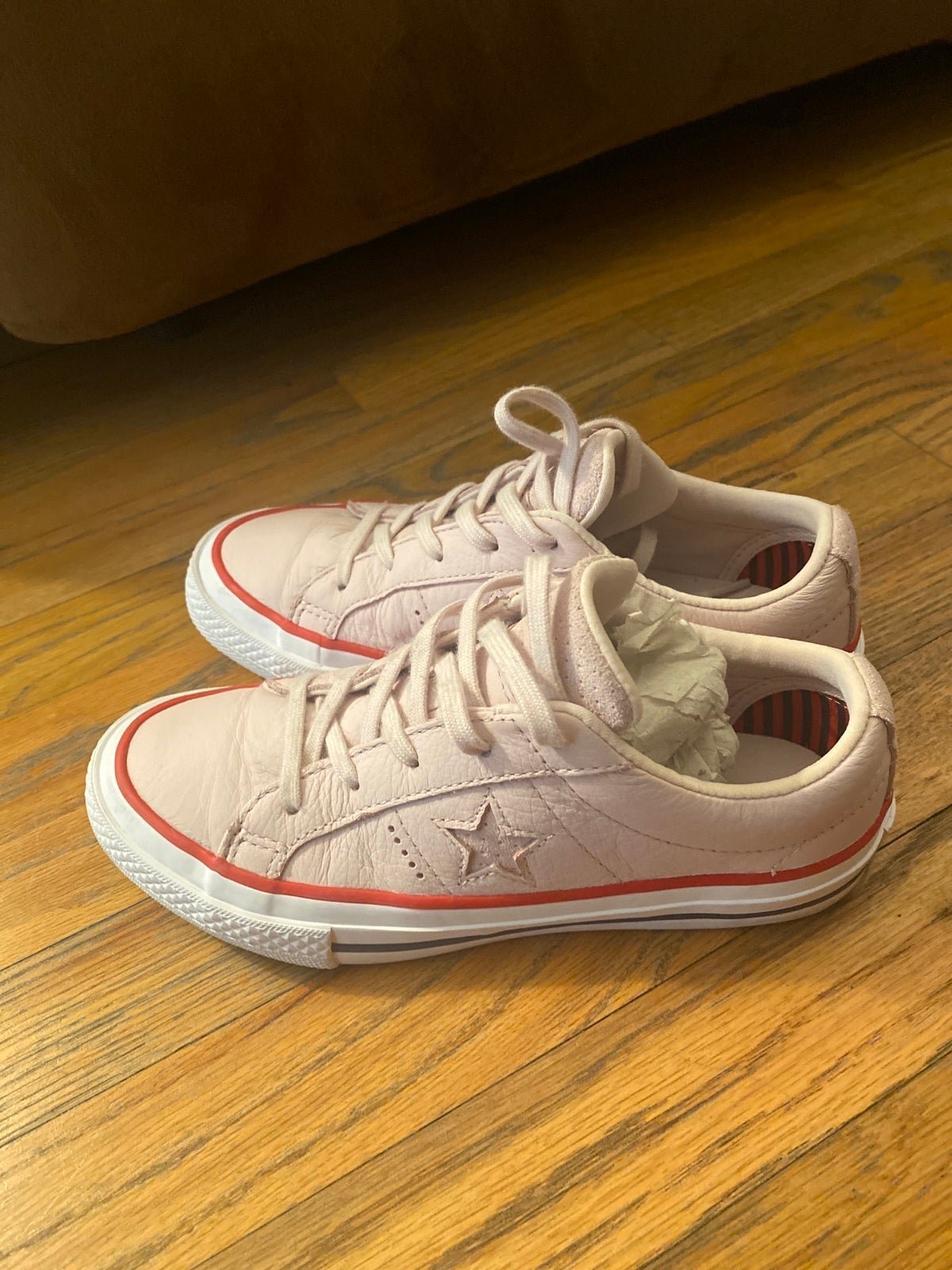 Little Girls Pink Low Top Converse 1