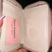 Juicy Couture pink lemonade/pink diamond wing it double medium zip around