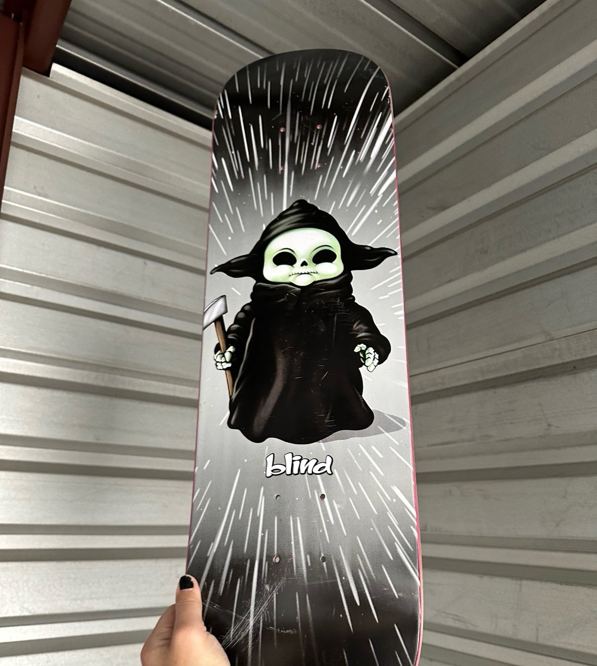 Blind Baby Reaper 8.25 Skateboard Deck Yoda