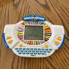 Vintage Tiger Wheel of Fortune game