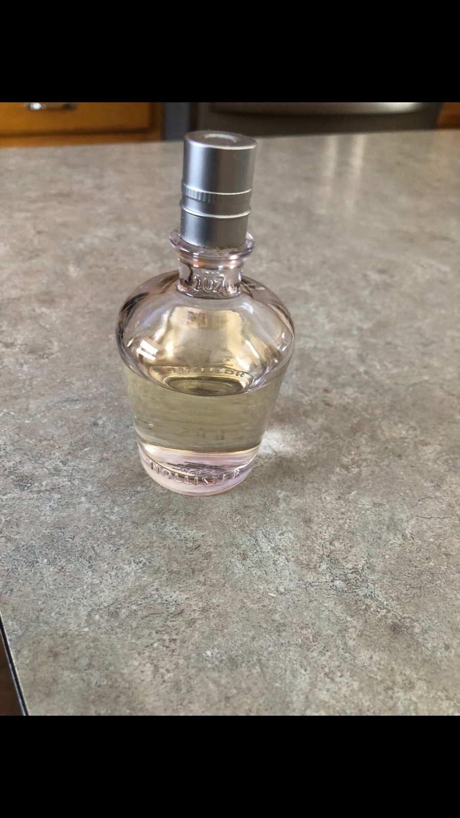 Hollister Malaia Fragrance 2 oz 75% full