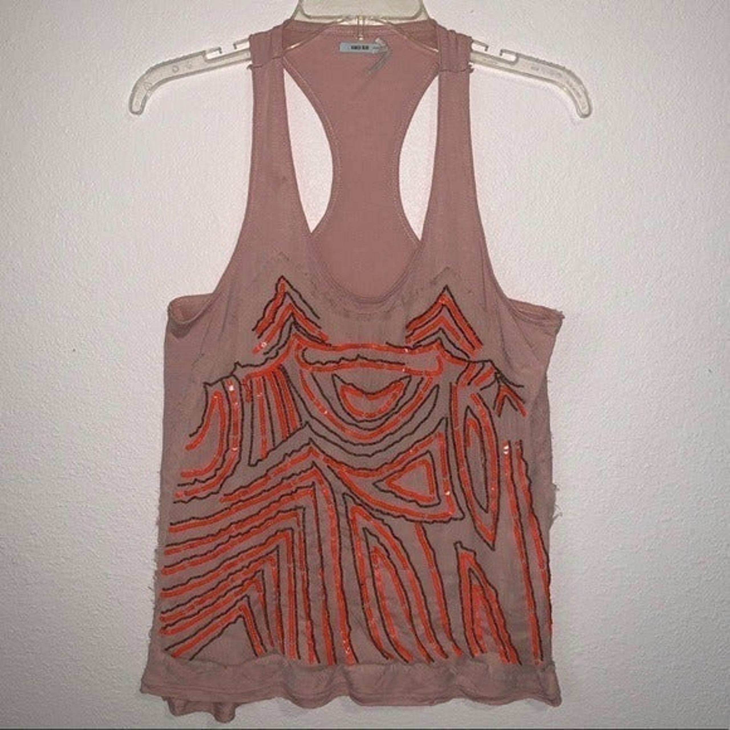 UO Kimchi Blue Beaded Sequin Tank Top