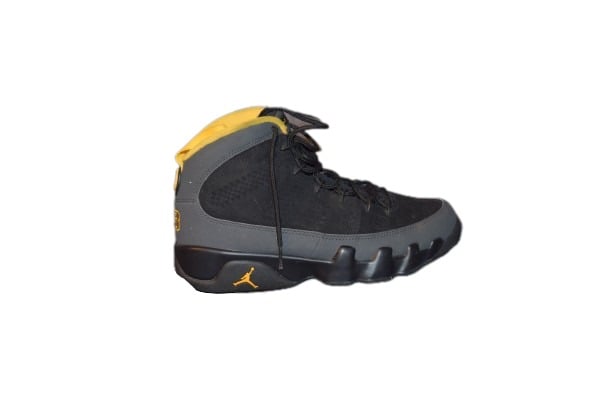 RIGHT SHOE ONLY Air Jordan 9 Retro ‘Dark Charcoal University Gold’ (8 US)
