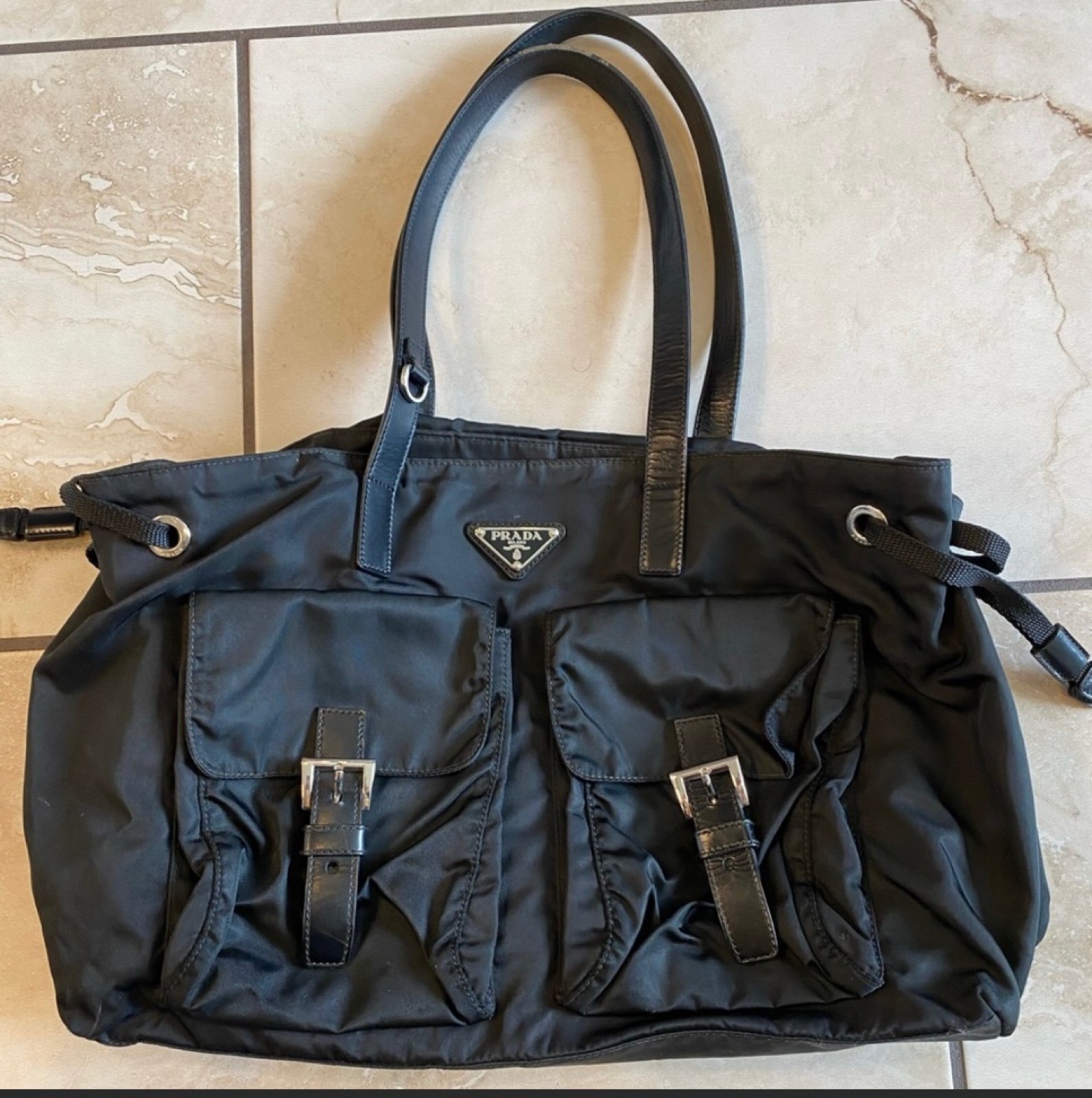 Vintage Prada tote