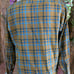 60's Vintage Manhattan Flandia Rayon Loop Collar L/S Shirt Medium
