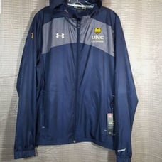UNC Under Armour zip up windbreaker jack
