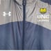 UNC Under Armour zip up windbreaker jack