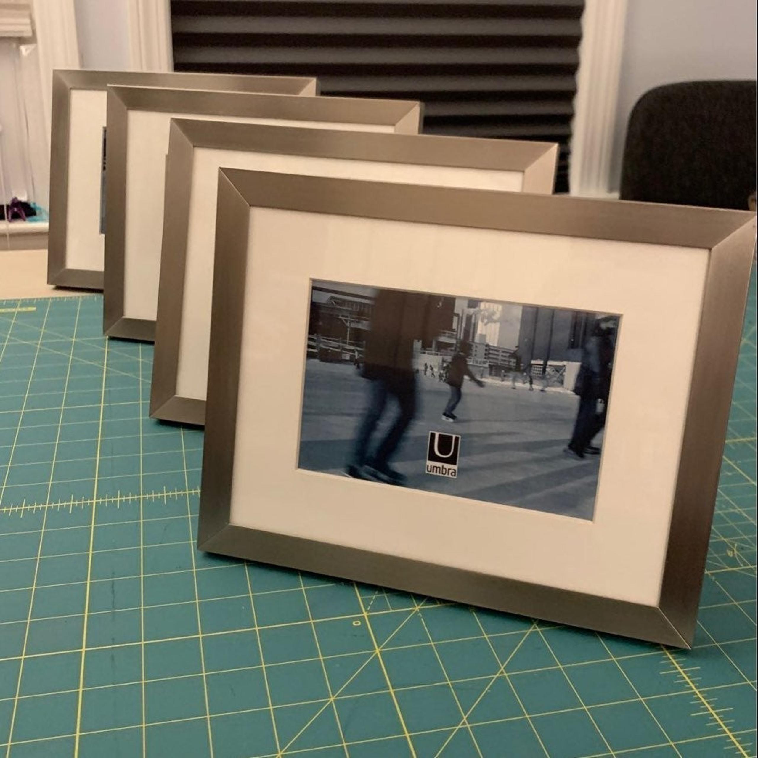 Umbra 4x6 Photo Frames (set of 4)