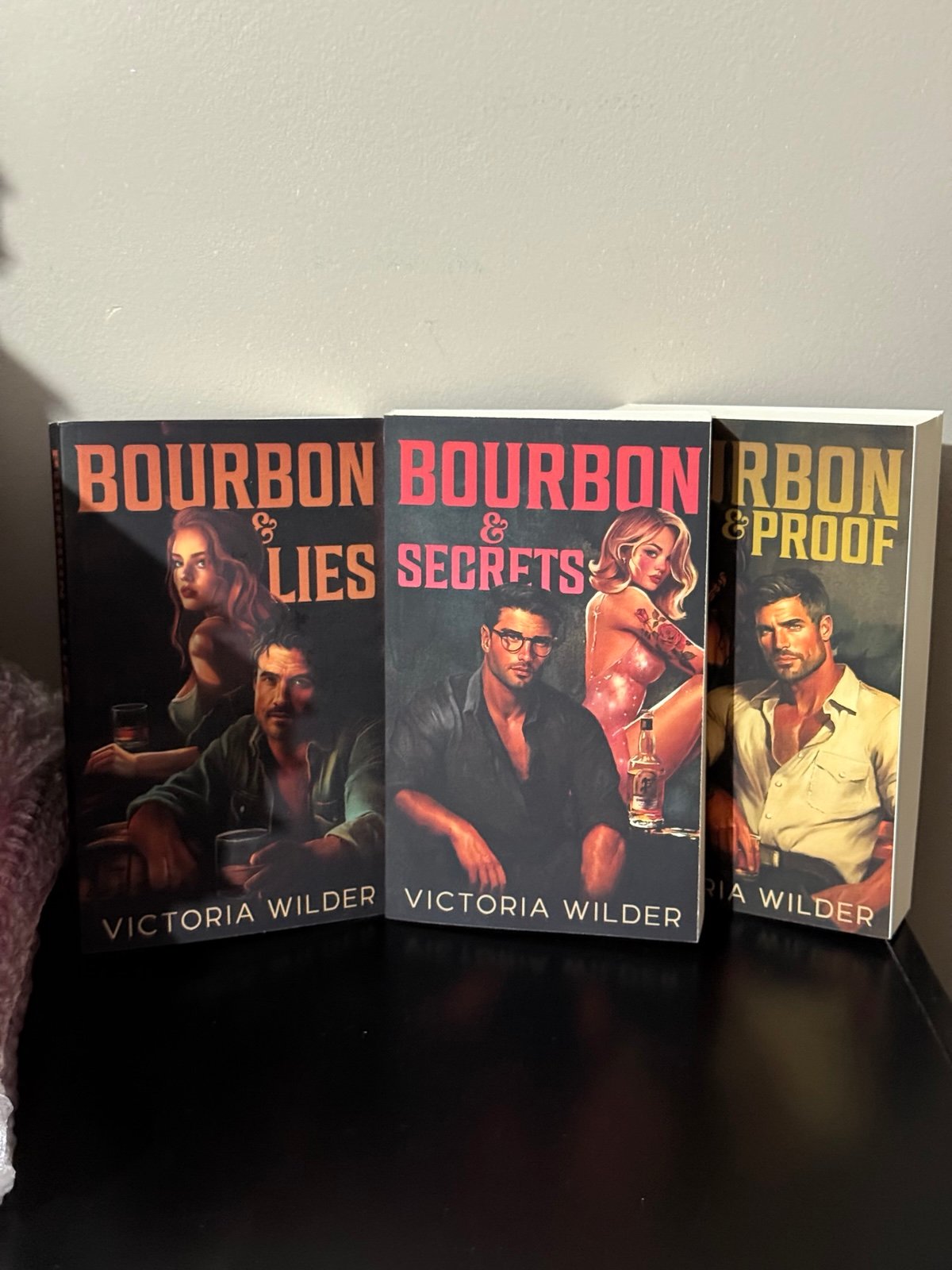 SIGNED The Bourbon Boys Series 1-3 by Victoria Wilder