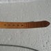 COACH GREEN PATENT LEATHER ROUND GROMMET DOG PET COLLAR EXTRA SMALL 8848