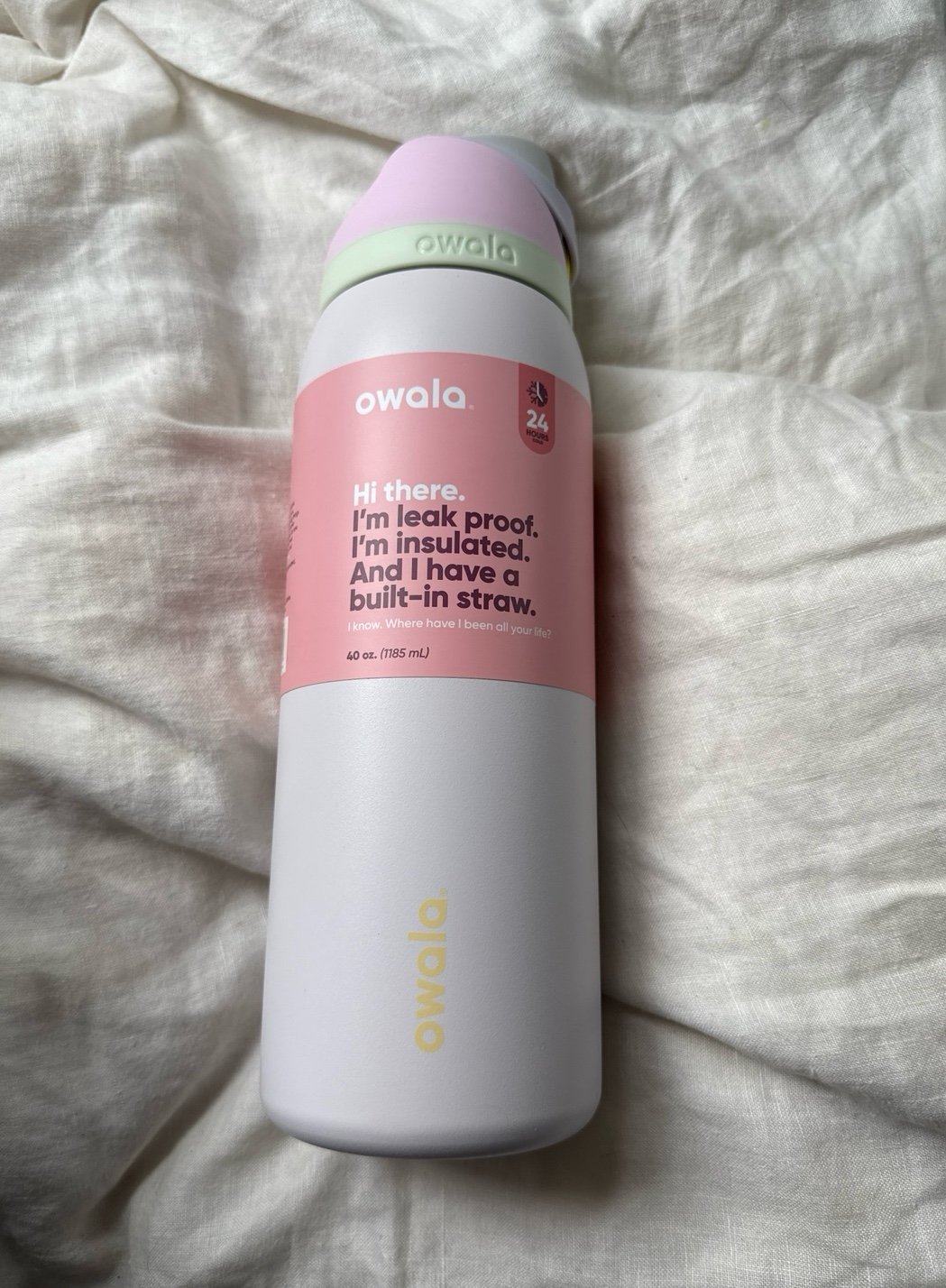 Owala FreeSip 40oz Candy Coated