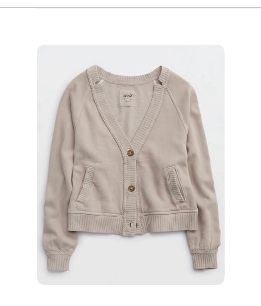 Aerie Fleece Cardigan NWT SOLD OUT