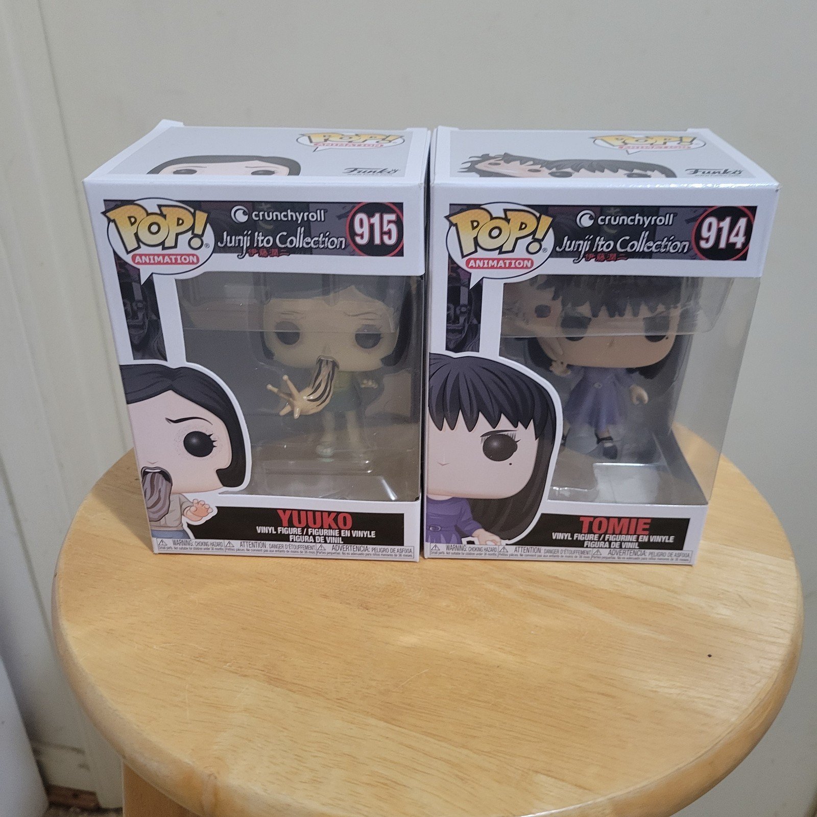 MIB Funko Pop 915 Yuuko and 914 Tomie