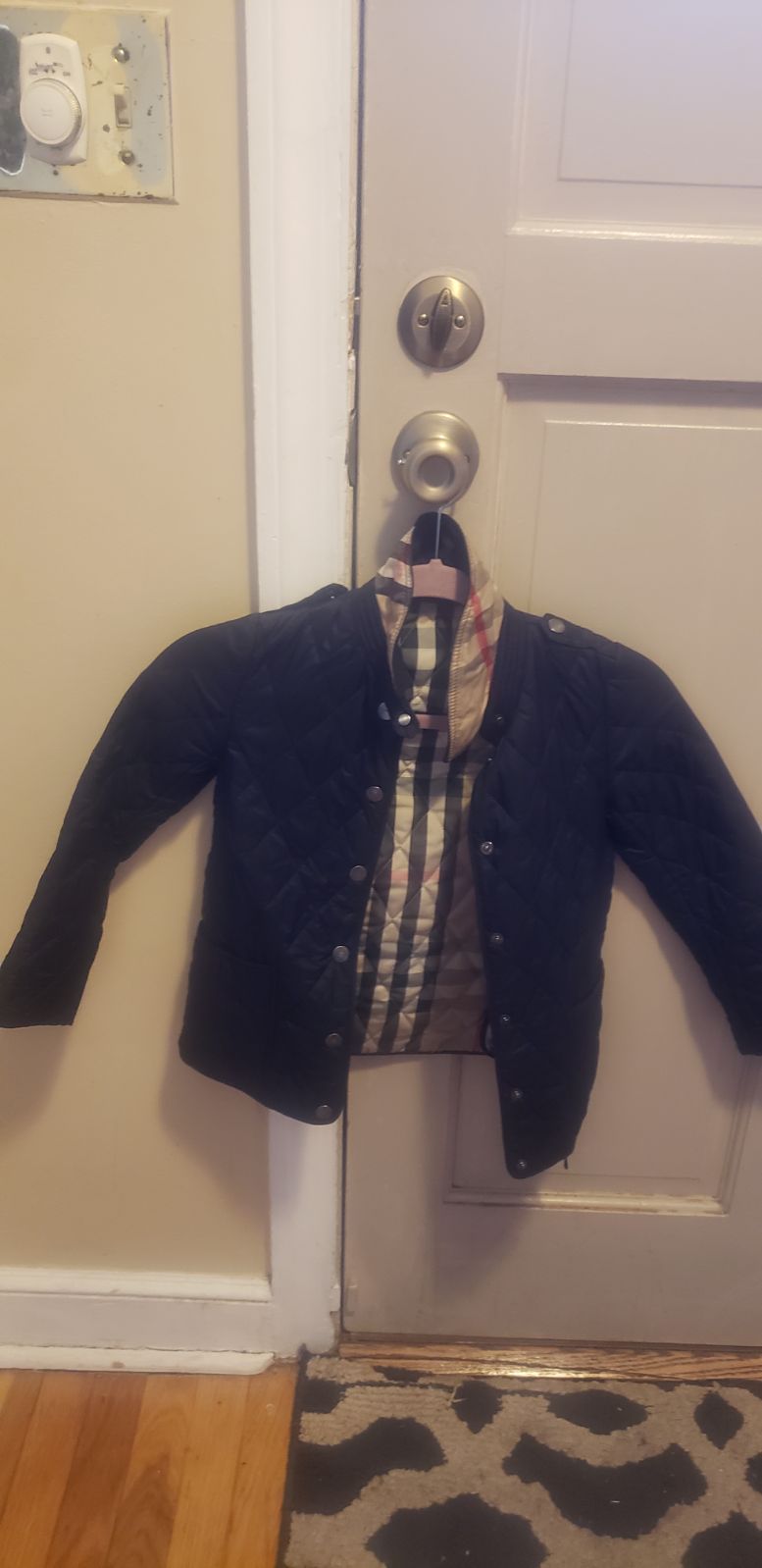 burberry quilted jacket