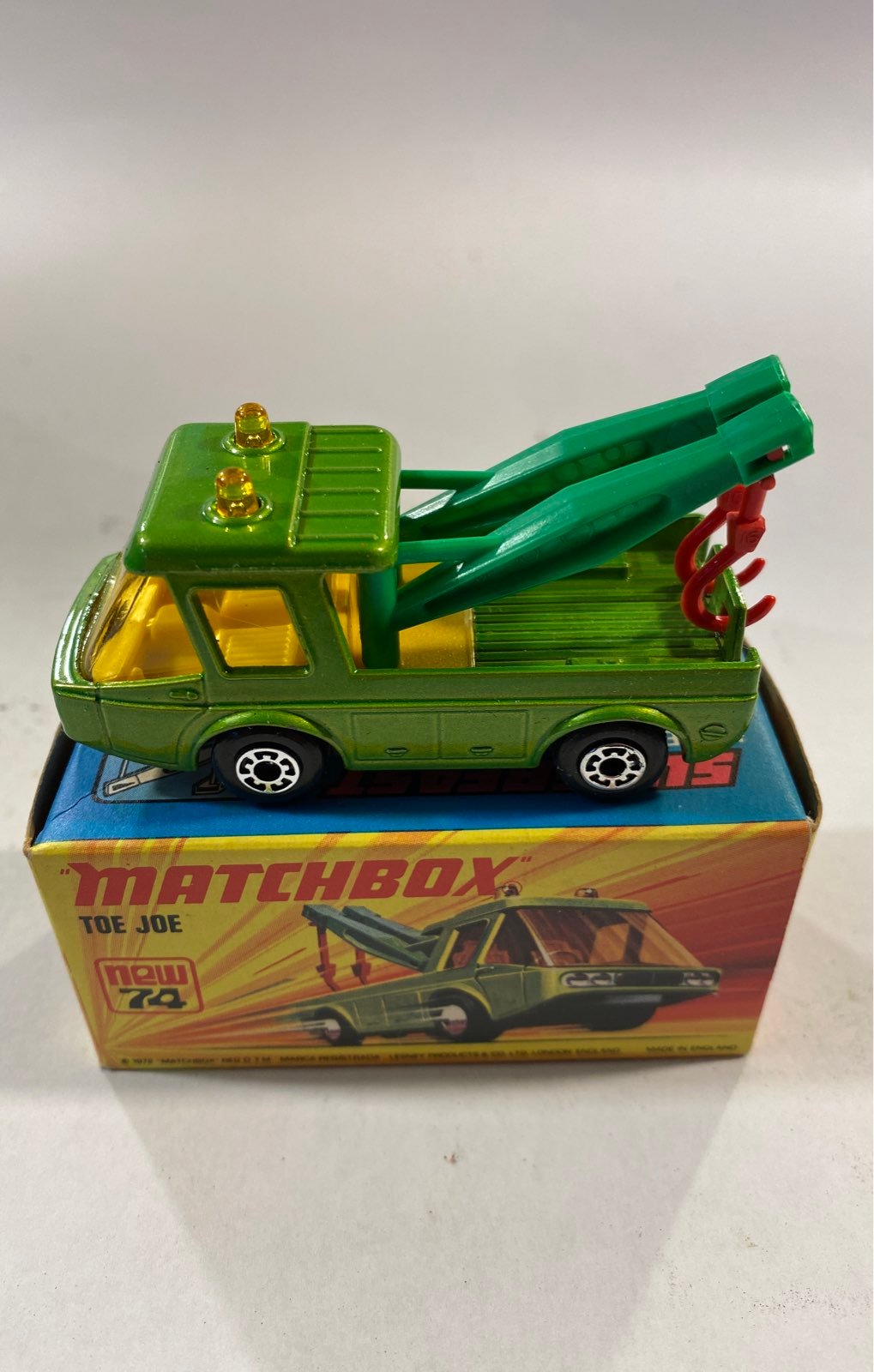 Vintage 1972 matchbox superfast toe joe
