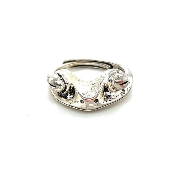 S925 Sleepy Frog Ring