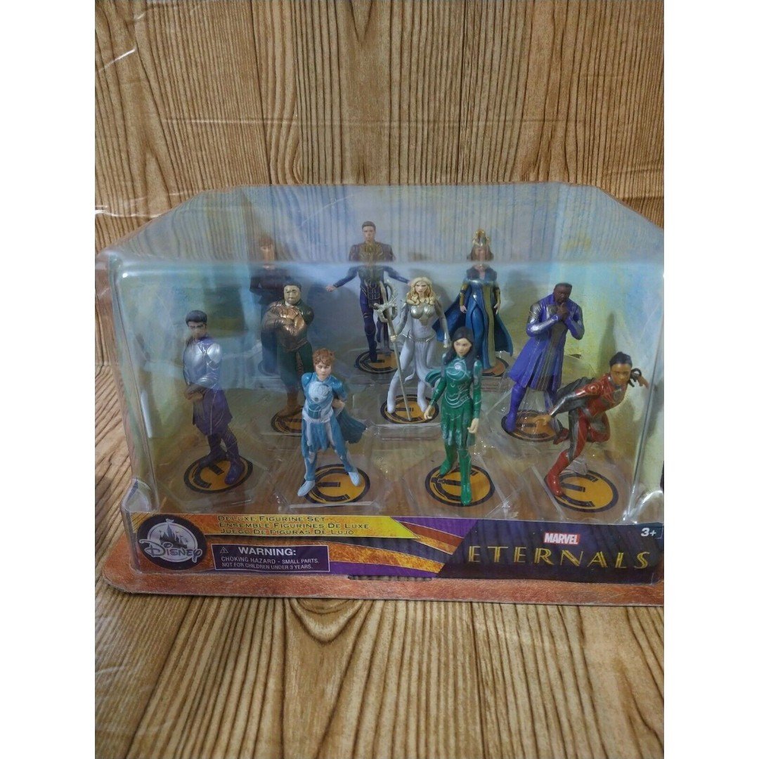 Sku006-Disney Marvel Eternals Deluxe Figures Set Playset NEW