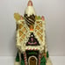 RARE Mark Roberts Gumdrop Gingerbread House Floating Snowflake Light Up Vintage.