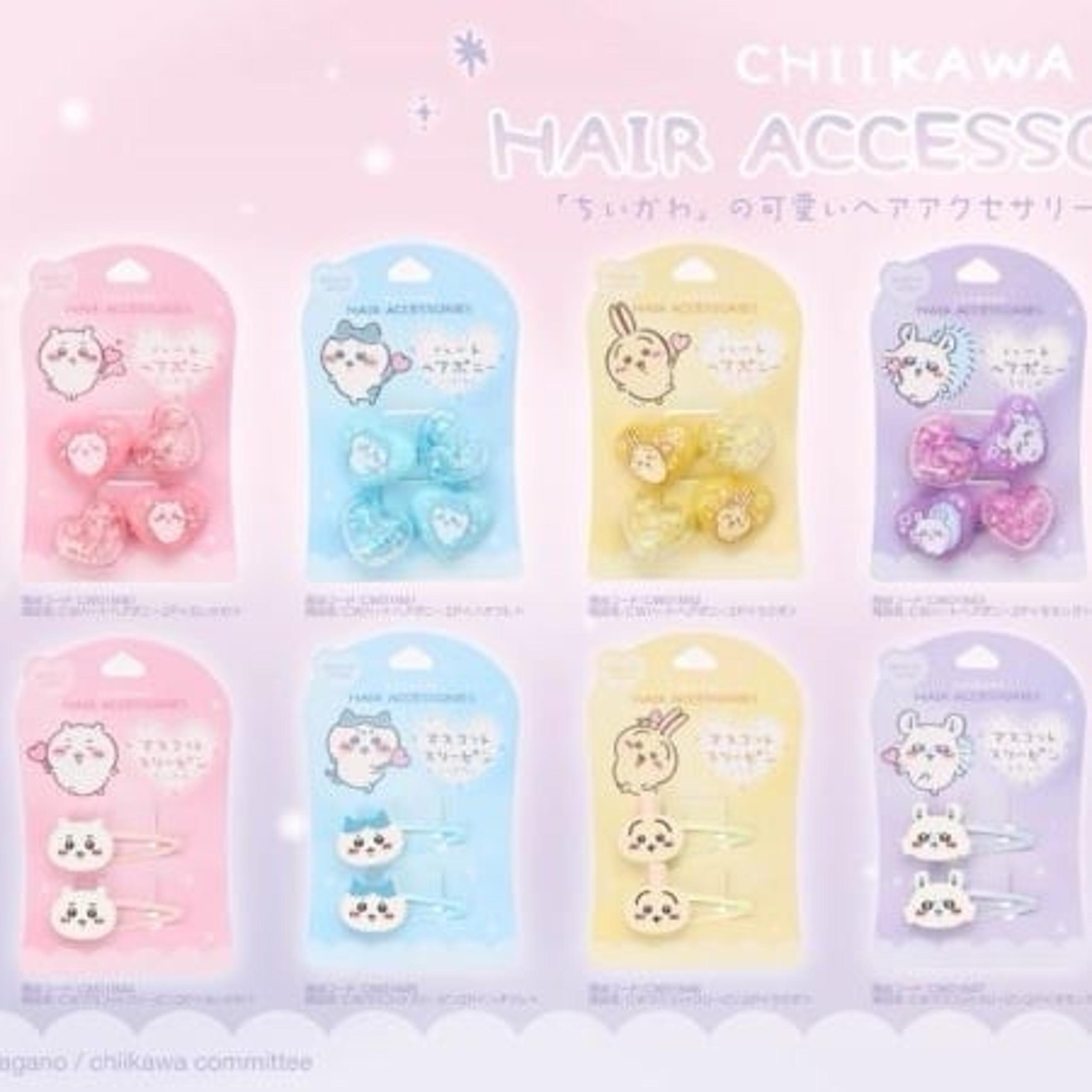 Chiikawa hachiware momonga Hair Clips accessories