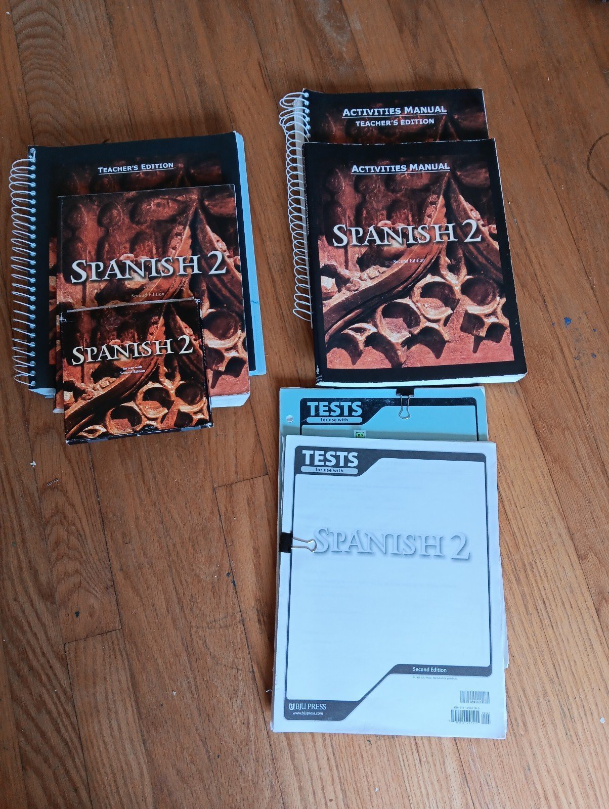 BJU Press Spanish 2 with Compact Disk Digital Audio!