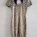 Vintage 80's Gold Mirrored Cocktail Dress