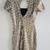 Vintage 80's Gold Mirrored Cocktail Dress