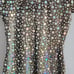 Vintage 80's Gold Mirrored Cocktail Dress