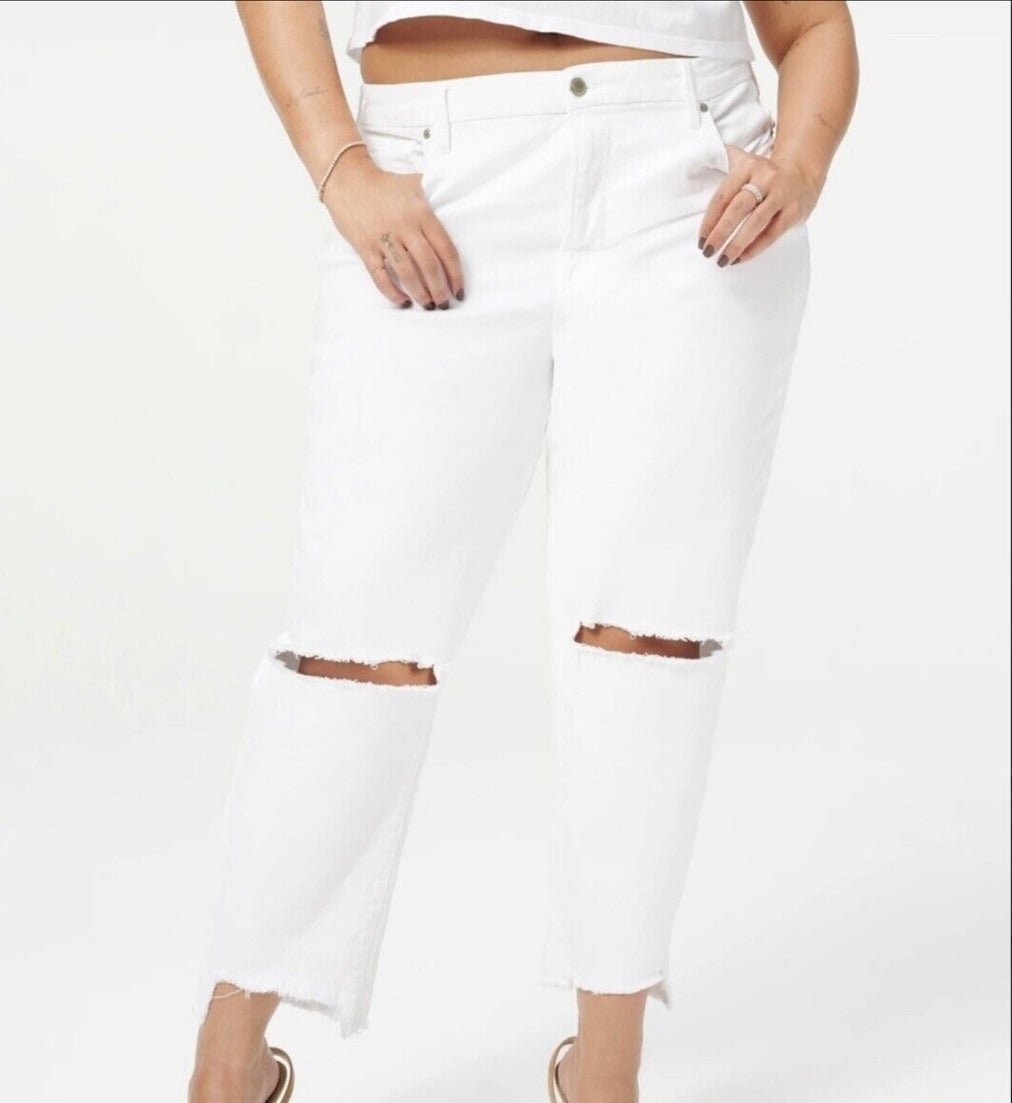Good American jeans white Sz 18 New with tags