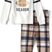 RAE DUNN The Children's Place Baby Family Matching, Football Pajama Sets, Cotton