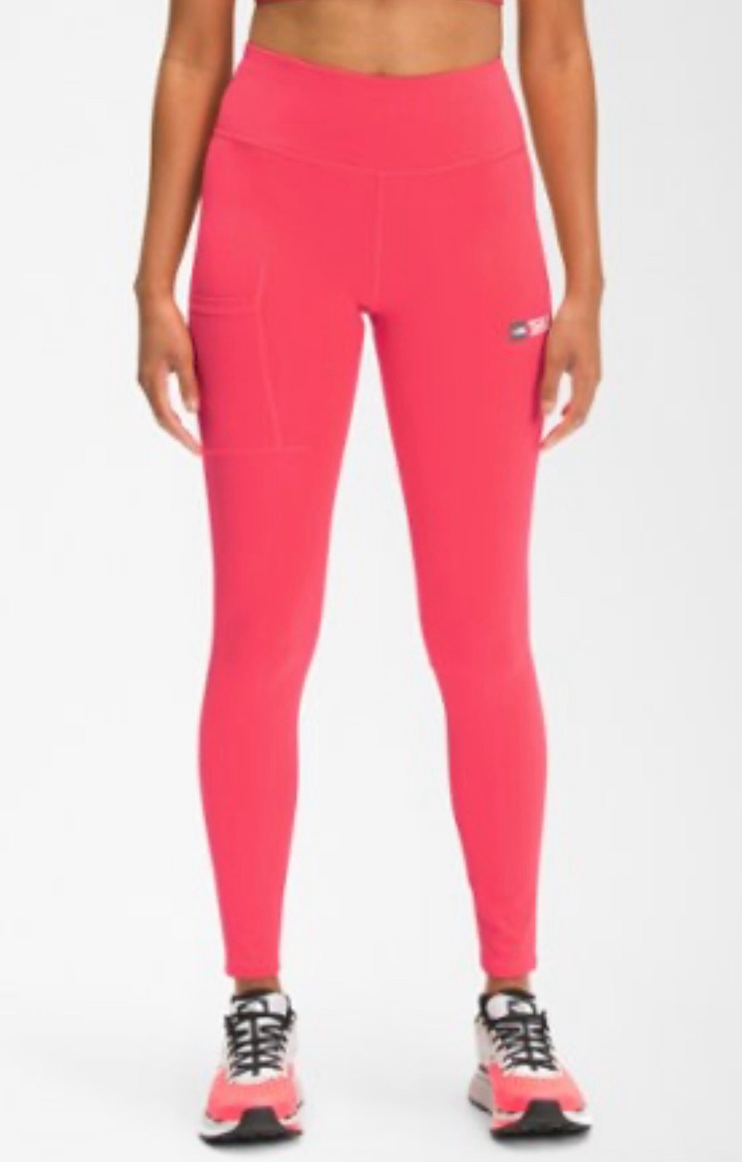 Women’s size small The North Face NWT coral/black Movmynt athletic leggings