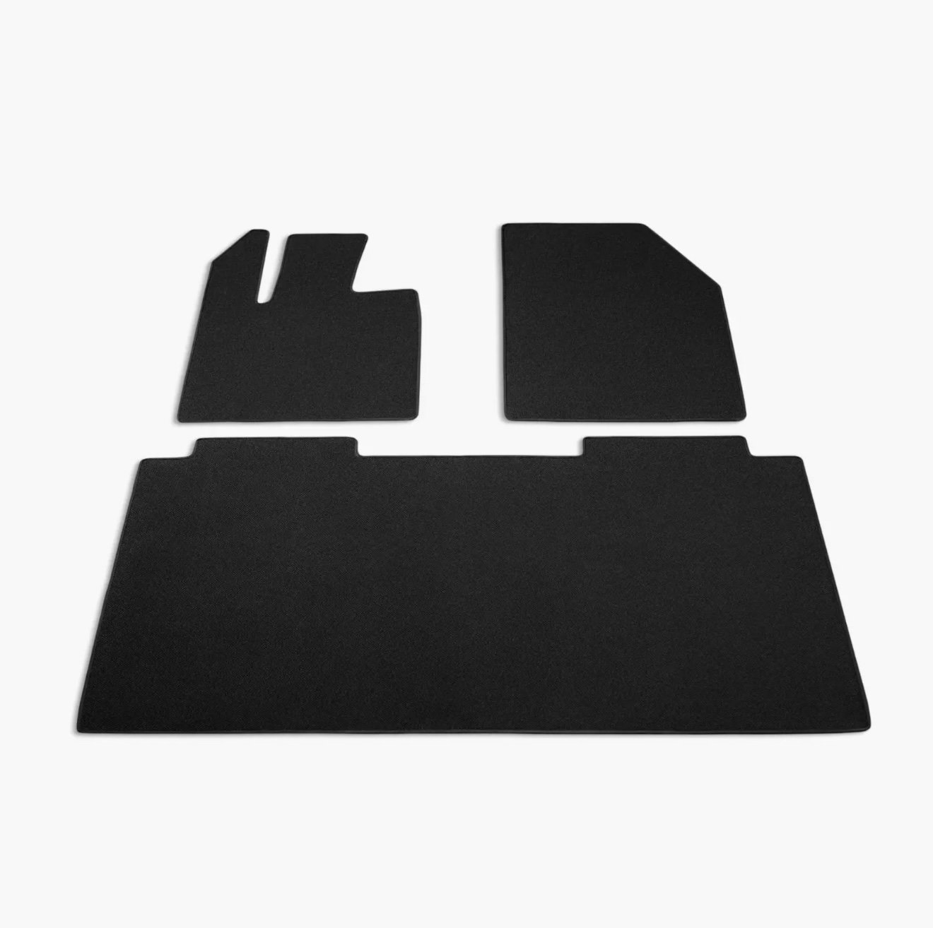 Tesla Cybertruck OEM Textile Carpet Floor Mats 3 Piece Set Driver/Passenger/Rear