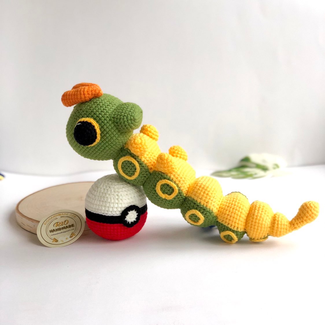 Crochet Carterpie Pokemon