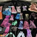35 Barbie mix sized outfits