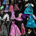 35 Barbie mix sized outfits