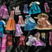 35 Barbie mix sized outfits