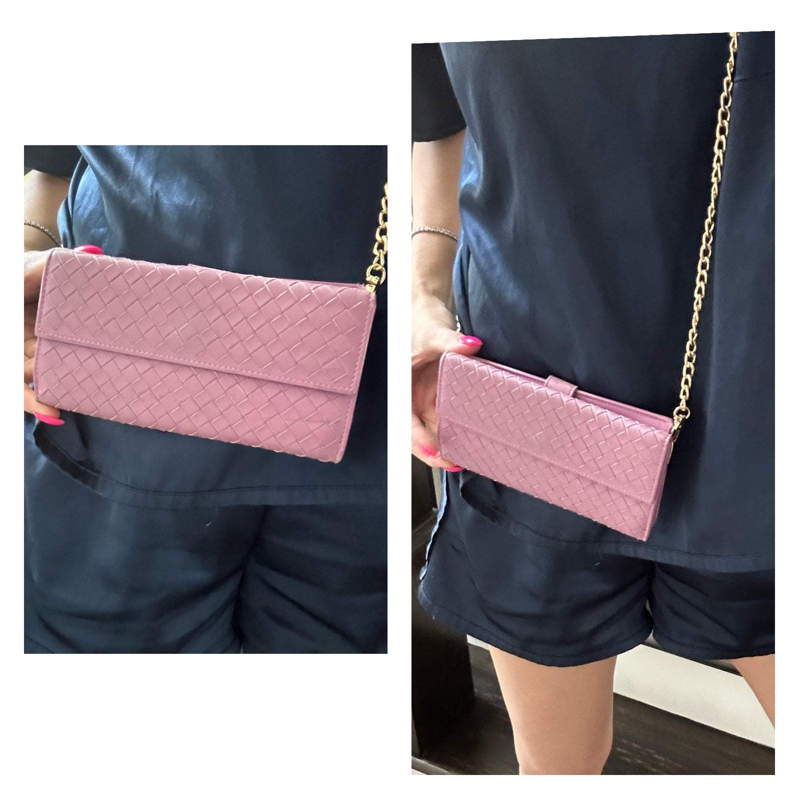 希少✨ボッテガ♡ショルダーウォレット がま口コインケース