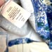 NWT Talbots Women's Sz 16W Blue Floral Skirt Cotton Lined Plus