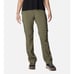 COLUMBIA Womens Silver Ridge Utility Convertible Hiking Pants 14 Stone Green NWT
