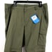 COLUMBIA Womens Silver Ridge Utility Convertible Hiking Pants 14 Stone Green NWT