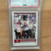Patrick Mahomes 2017 score rookie card PSA 9