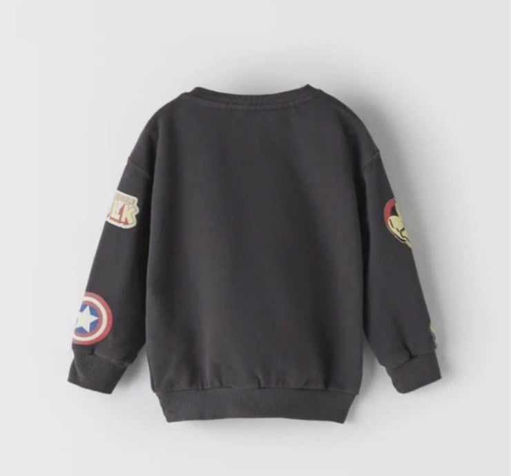 Zara shops Marvel Sweatshirt RARE 9-12 months