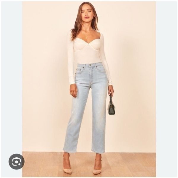 Reformation Claudia high relaxed Jean size 23