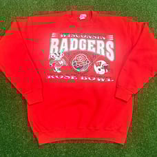 Vintage 1994 Rose Bowl Wisconsin Badgers Sweater