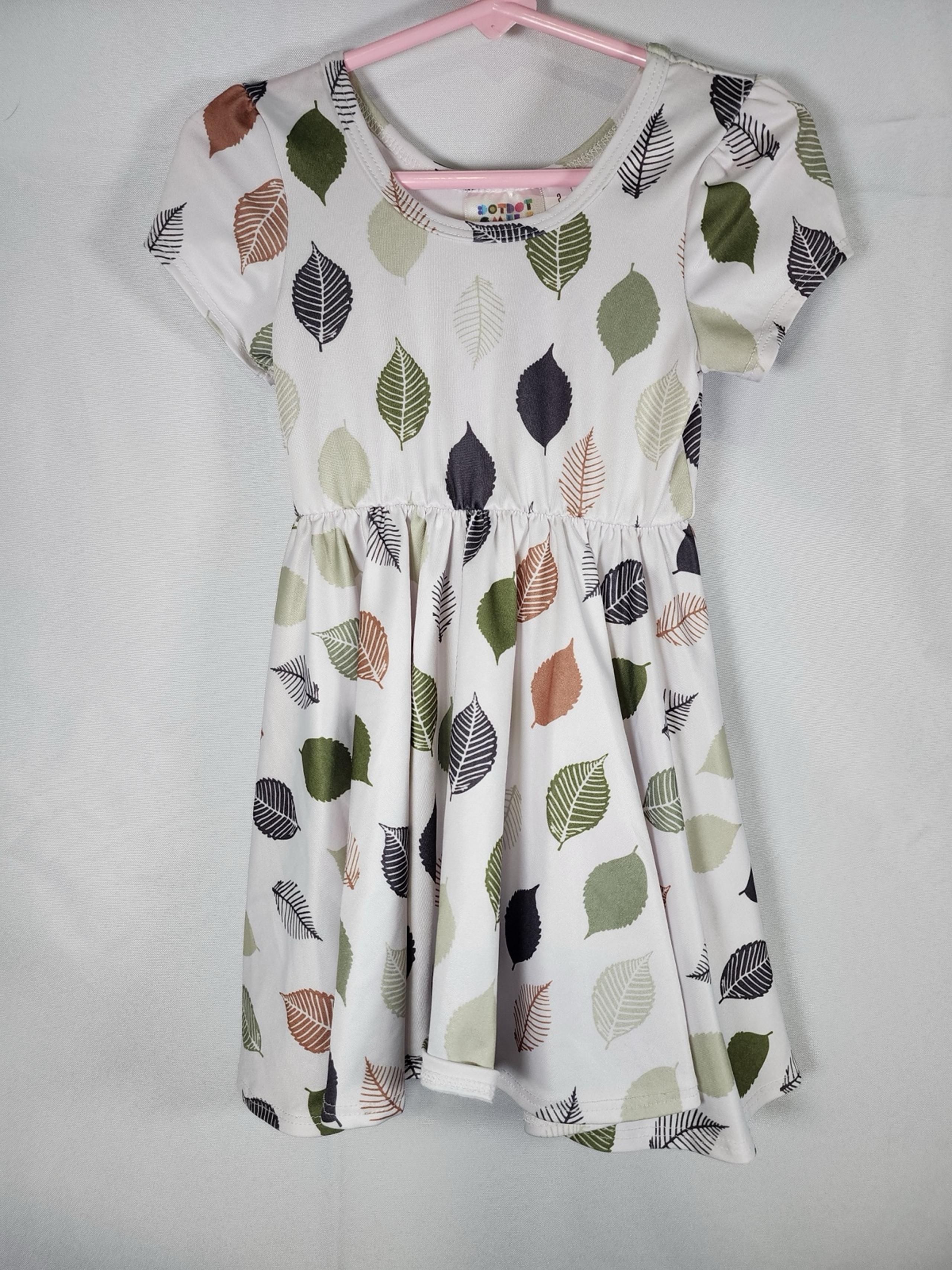 DOTDOT SMILE Fall Leaf Dress Size 2