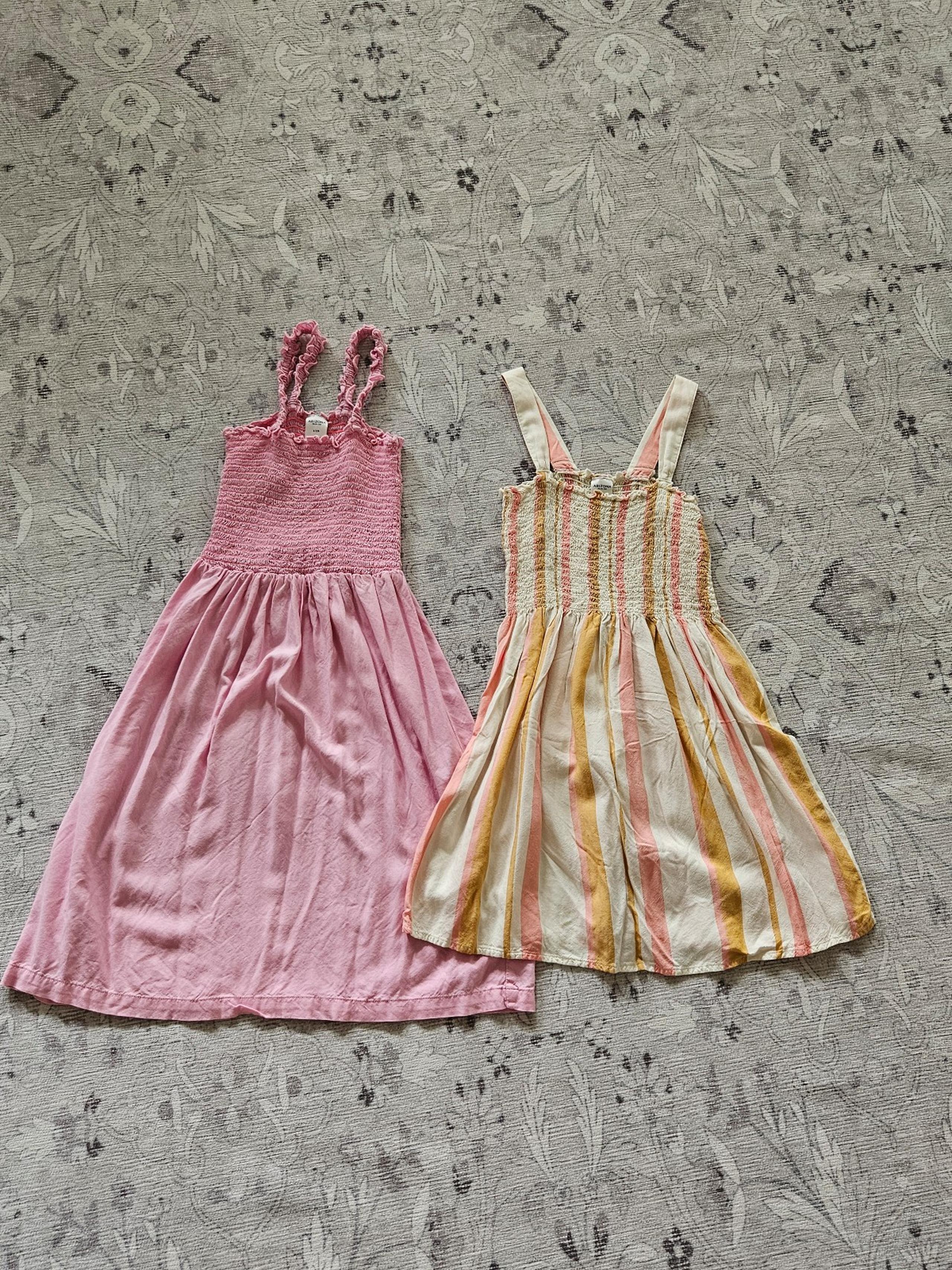 Girls size 7/8 smocked summer dress bundle