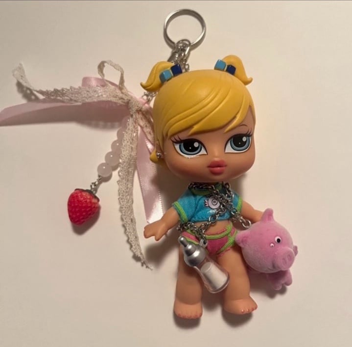 Baby Bratz Doll Keychain